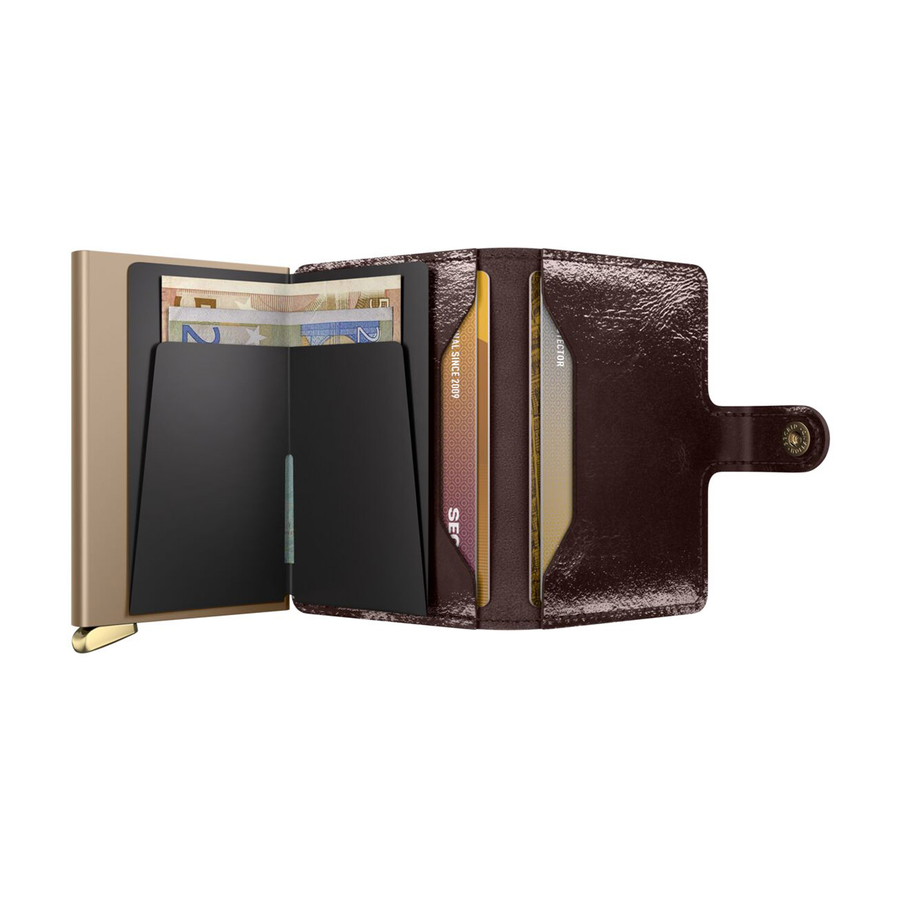 Miniwallet Naplak Mahogany