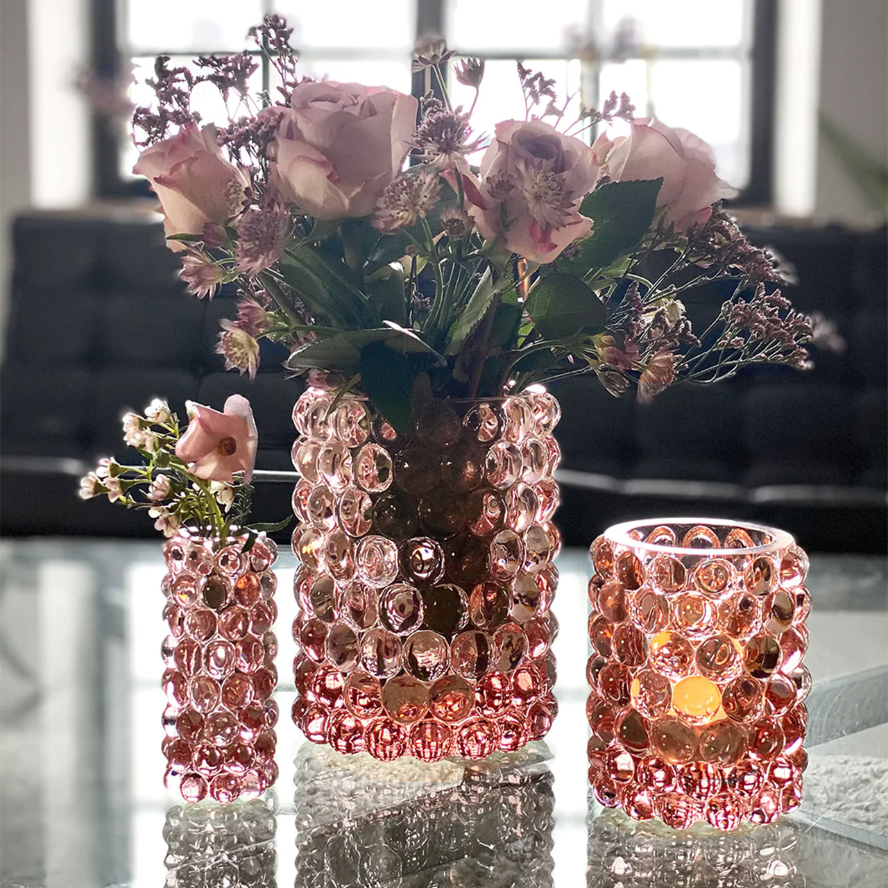 Vase 11 cm rosa