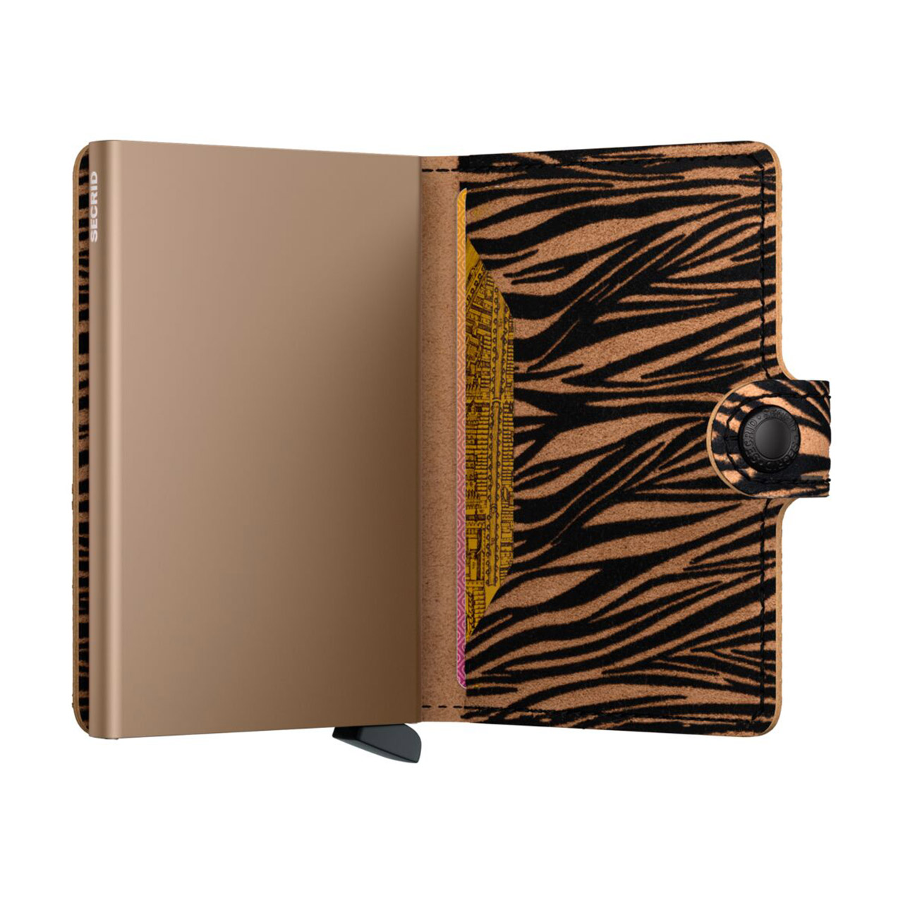 Miniwallet Zebra beige, Tagebuch