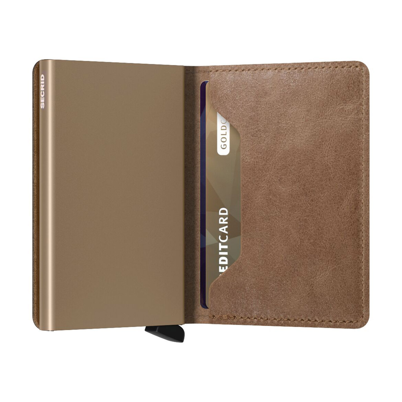 Slimwallet Vintage taupe, Zubehor