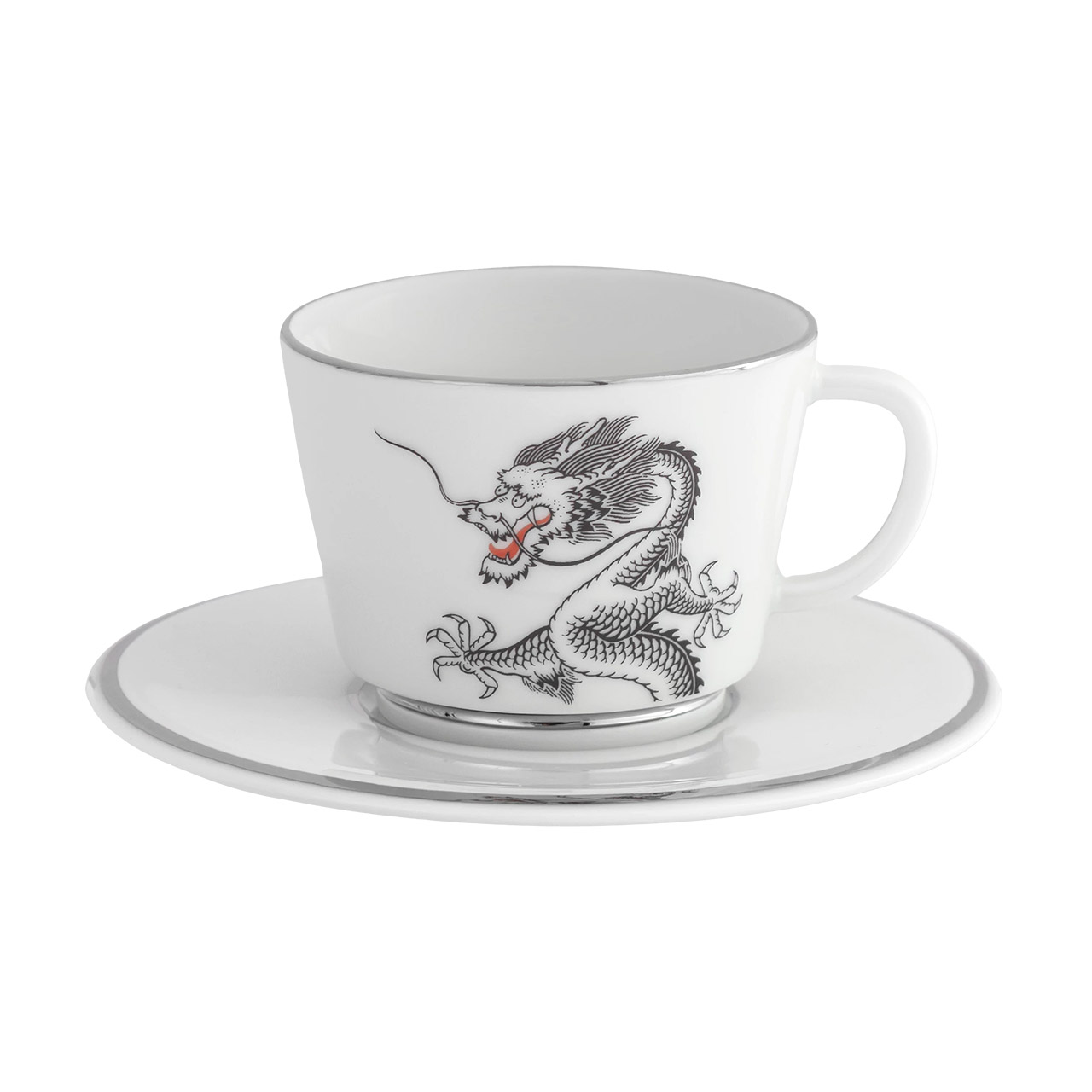 Espresso cup with saucer 0.10 l, Untertasse, Tasse, Kunst, Porzellan, Töpferei