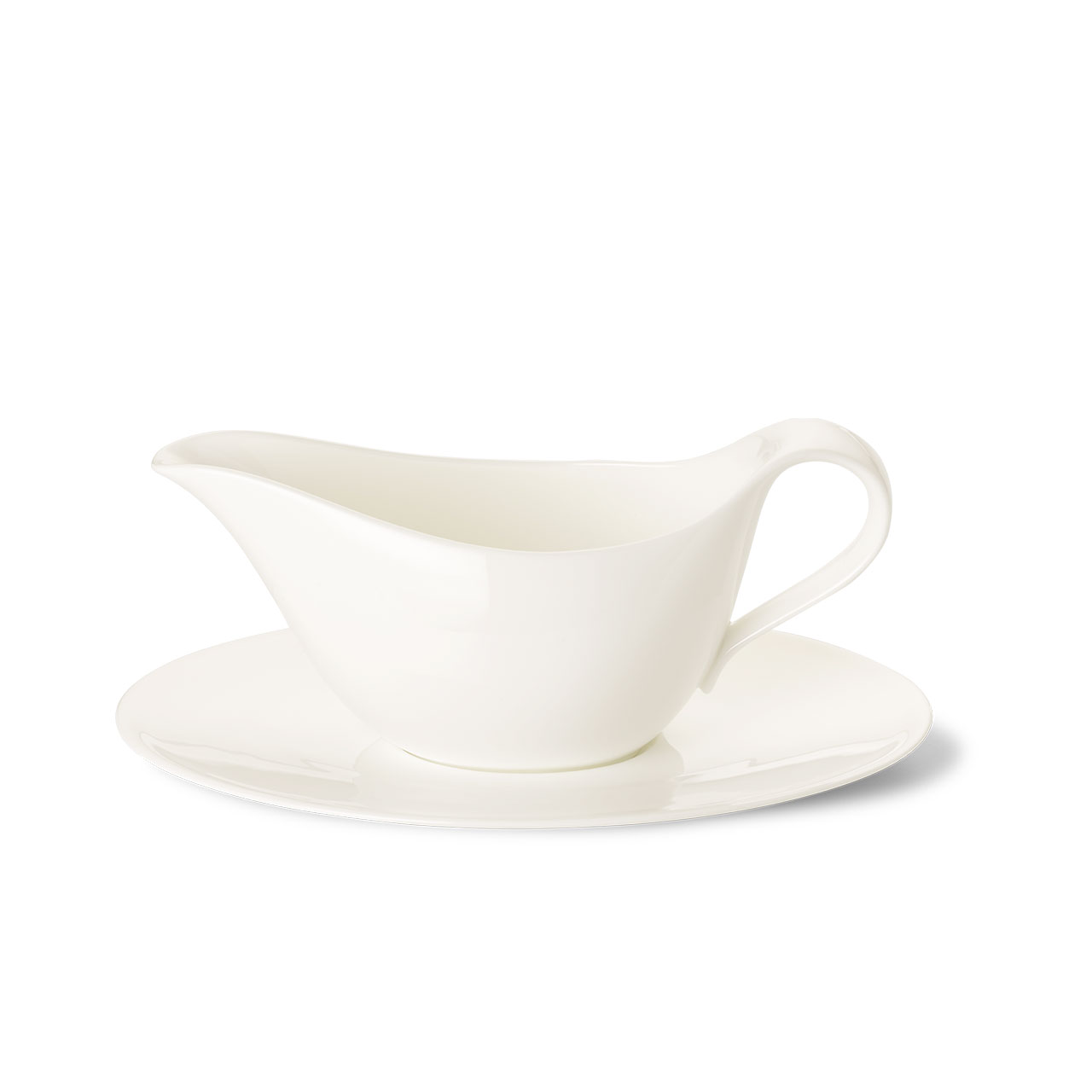 Sauce boat with saucer 0.45 l, Untertasse, Tasse, Kunst, Porzellan, Töpferei