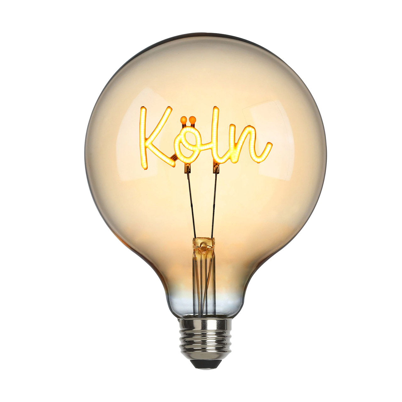 Decorative bulb LED KÖLN amber, Licht, Glühbirne