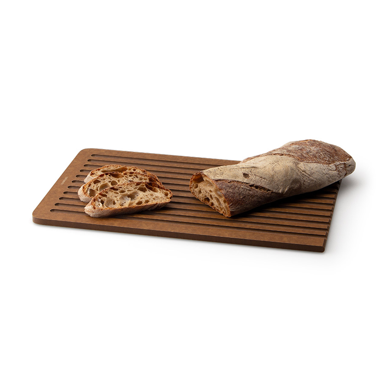 Duracor bread cutting board 38.5x23.x0.9 cm brown, Brot, Essen