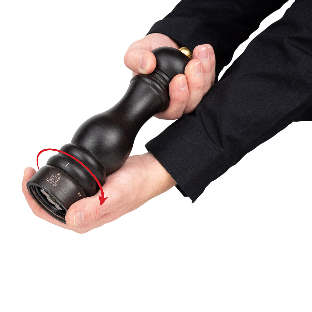 Pepper Mill 22 cm chocolate, Lampe, Rauchrohr