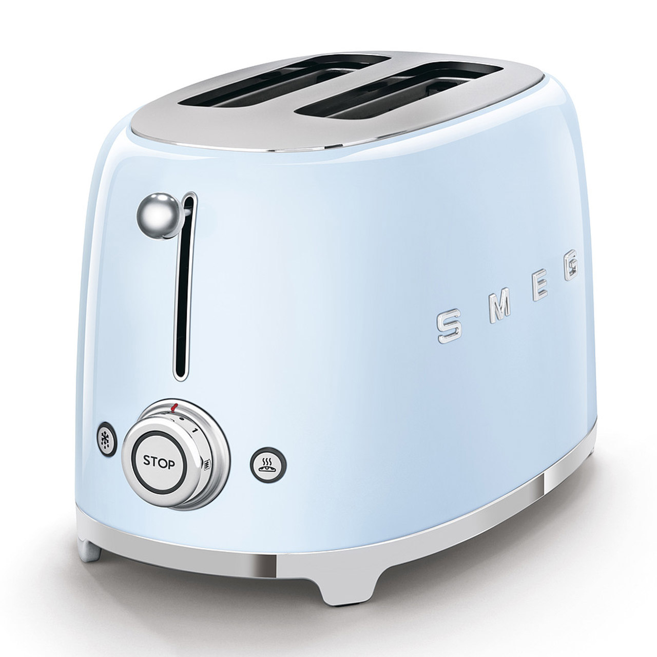 Smeg '50's Style', 2-Schlitz-Toaster kompakt pastellblau, Gerät, Elektrisches Gerät, Toaster