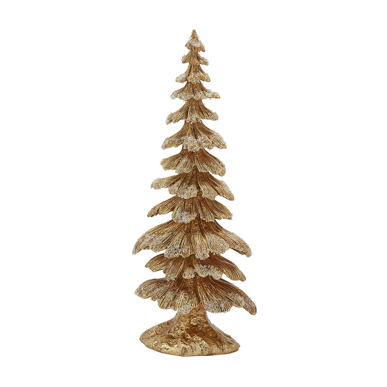 Decoration Tree Pine 51 cm gold, Pflanze, Baum, Weihnachten, Weihnachtsdekorationen, Festival