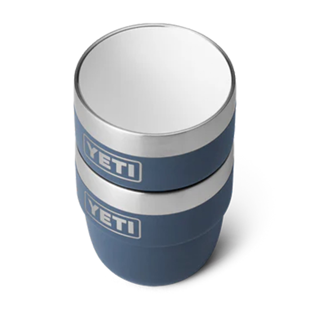 Stackable cups 0.12 l  navy 2 pieces 