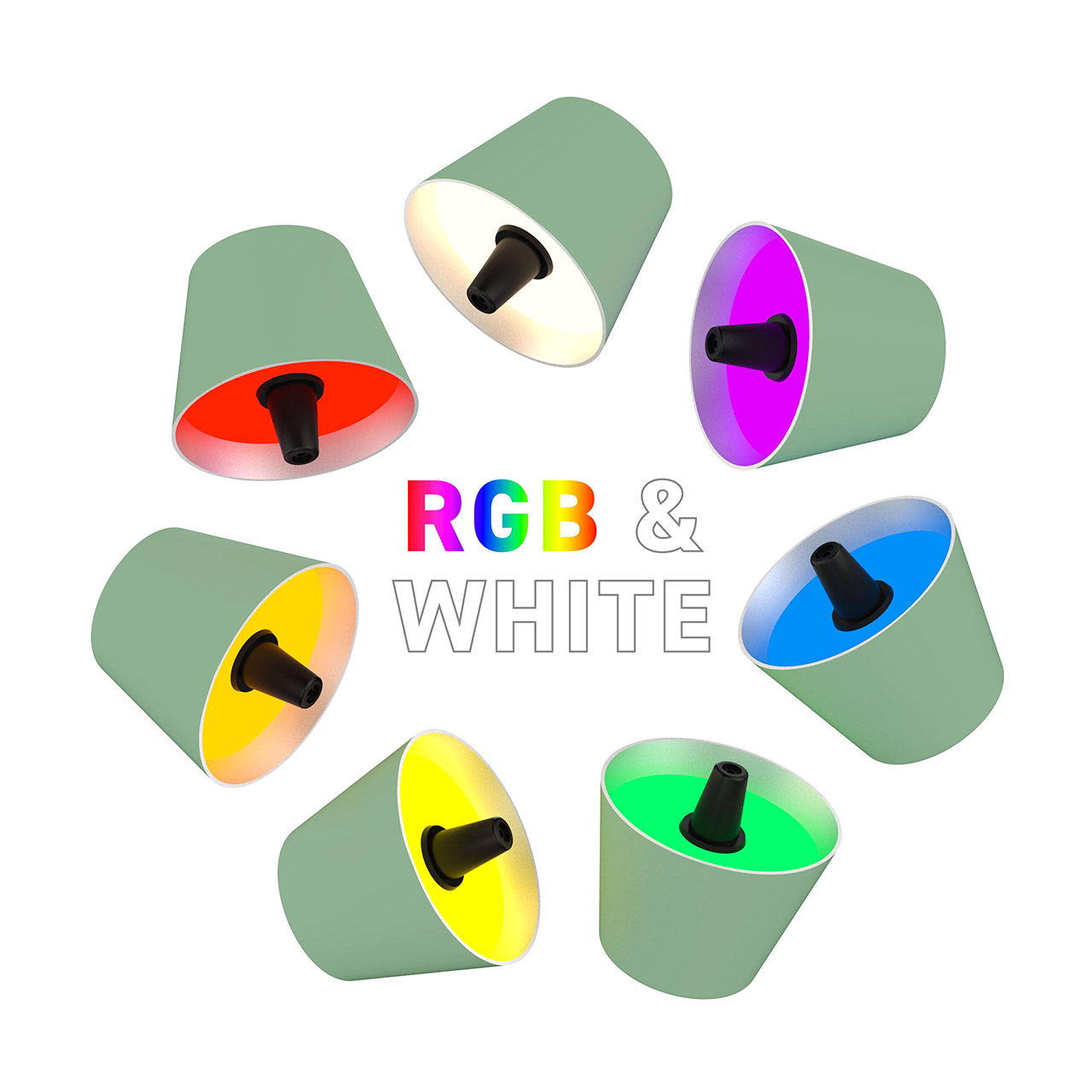 Bottle Light LED neon yellow, Beleuchtung, Adapter, Elektronik, Band