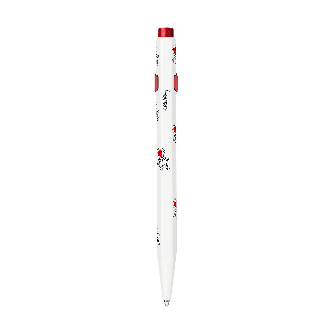 Ballpoint Keith Haring white, Stift