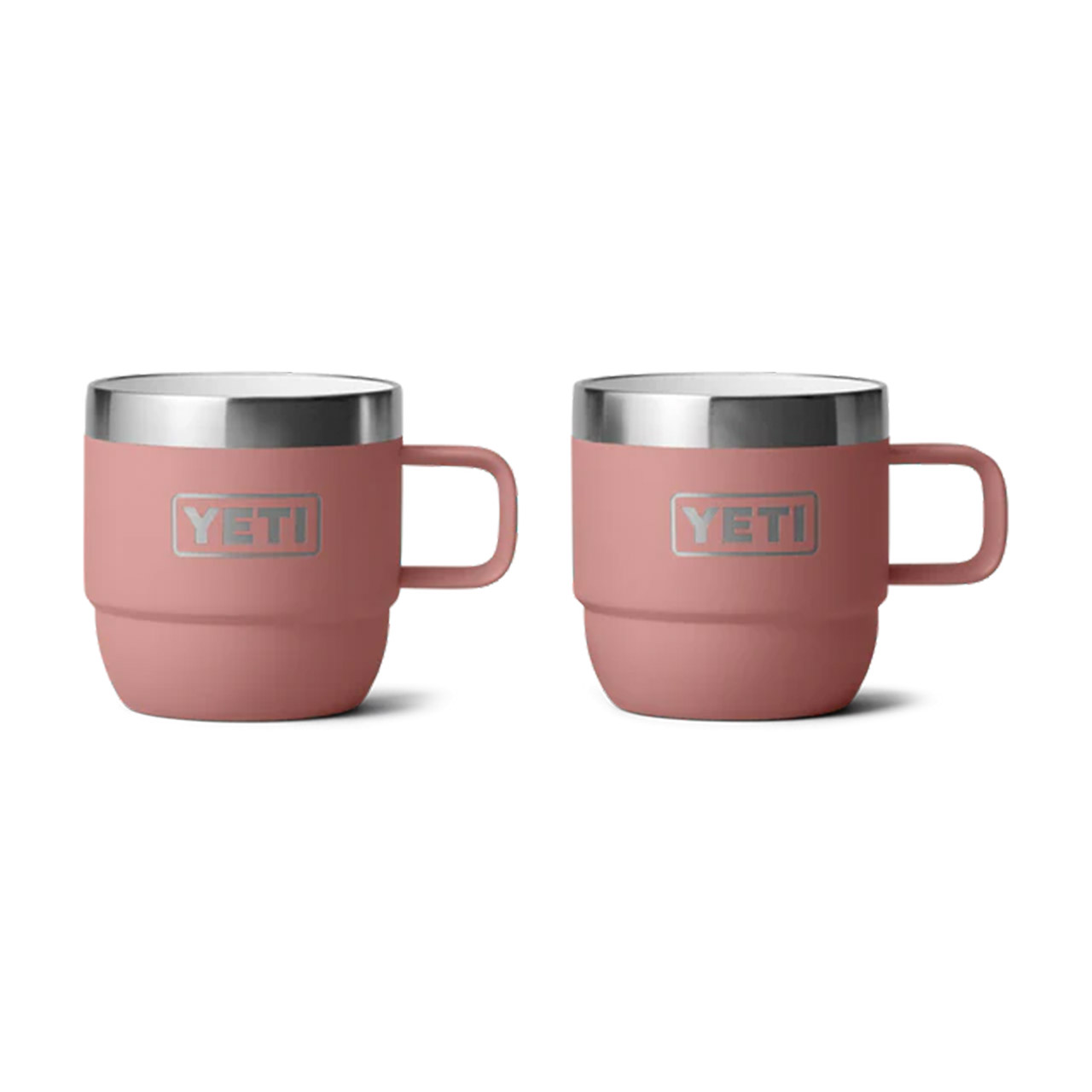 Stackable mug set 0.18 l sandstone pink 2 pieces