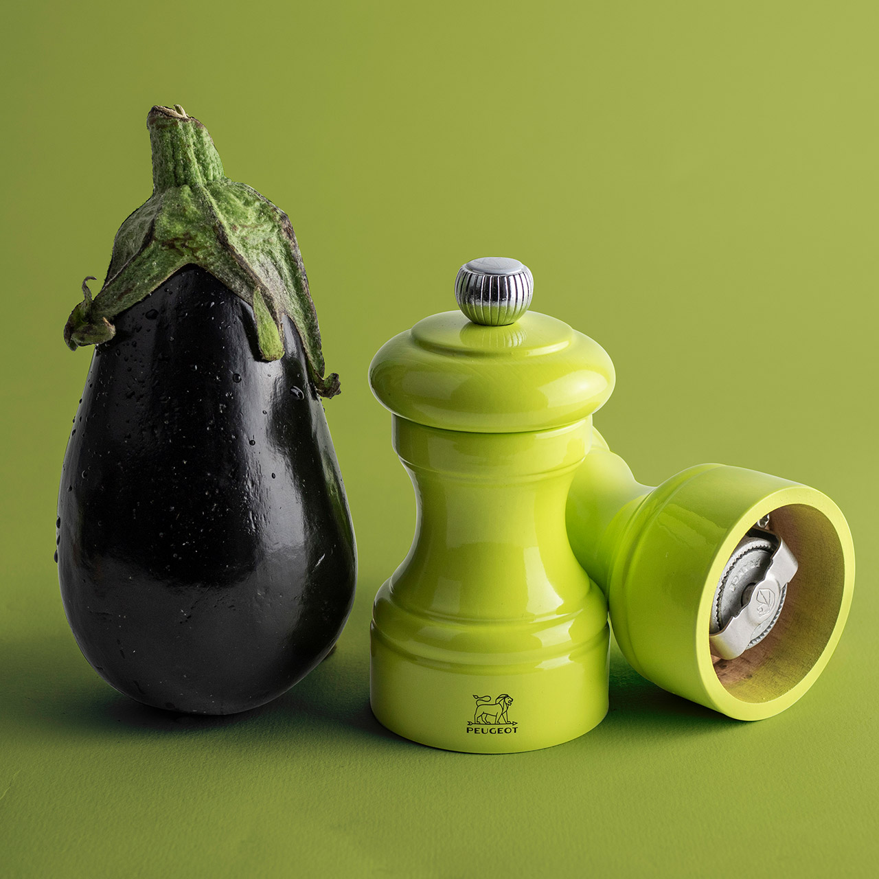 Salt mill 10 cm pistachio, Essen, Produzieren, Band