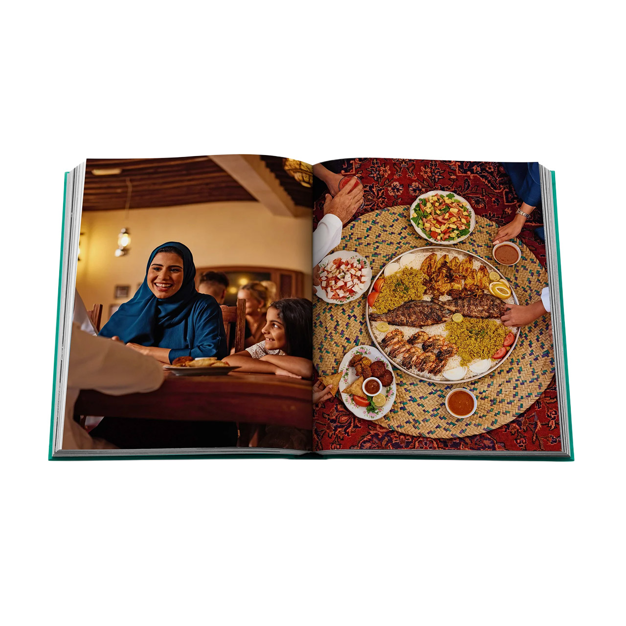 Picture Book Abu Dhabi Bright, Mittagessen, Mahlzeit, Brunch, Person, Frau