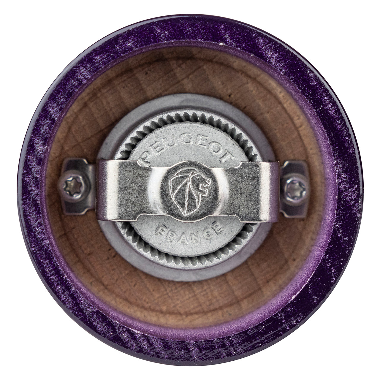 Pepper Mill 10 cm aubergine, Maschine, Rad, Sprach, Zubehör