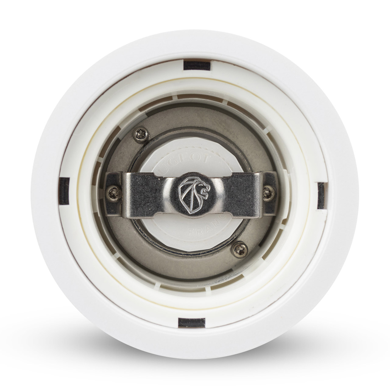 Salt mill 12 cm white lacquered, Elektronik, Sprecher, Gerät, Elektrisches Gerät, Waschmaschine