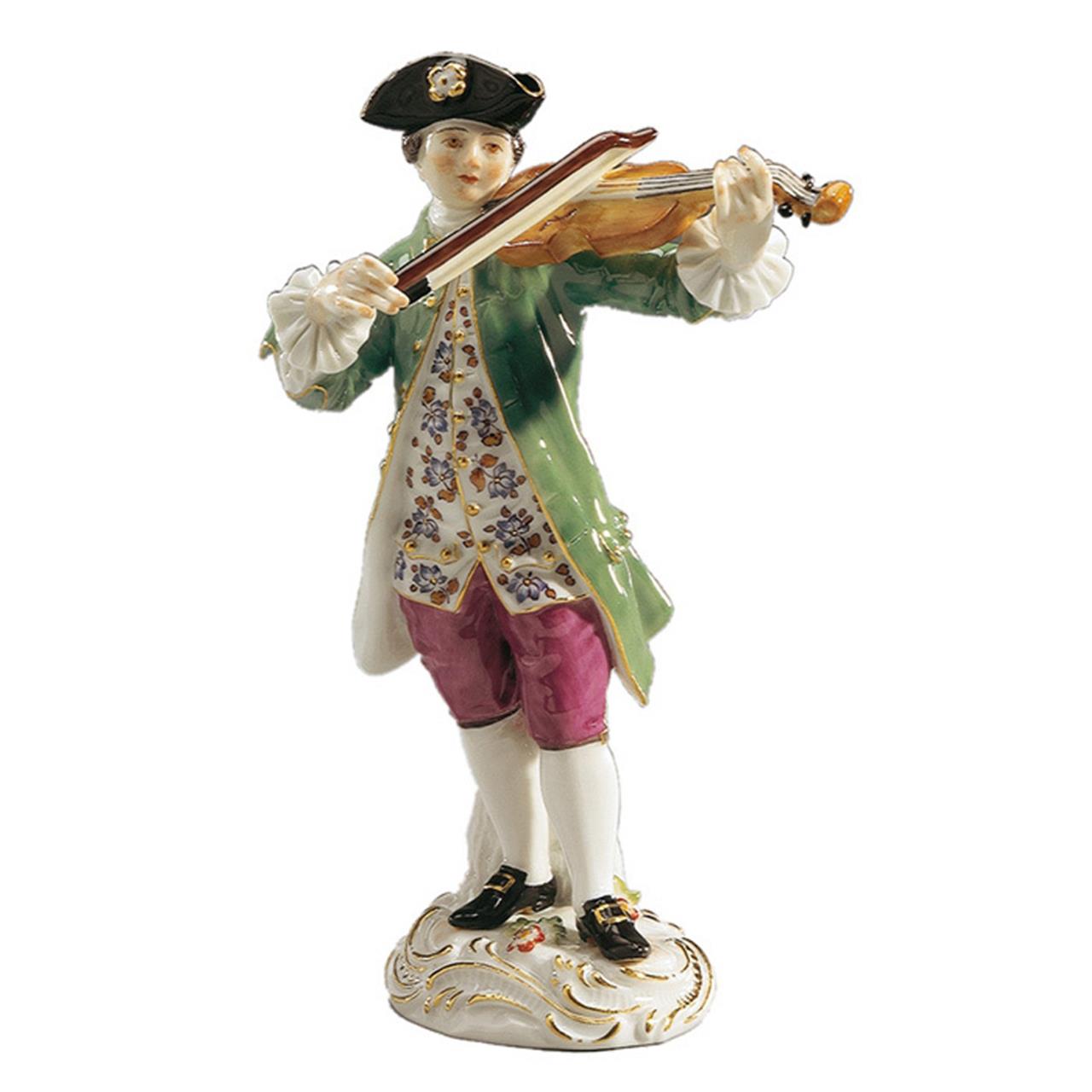 Violinist 13 cm, Figur, Person, Gesicht, Kopf