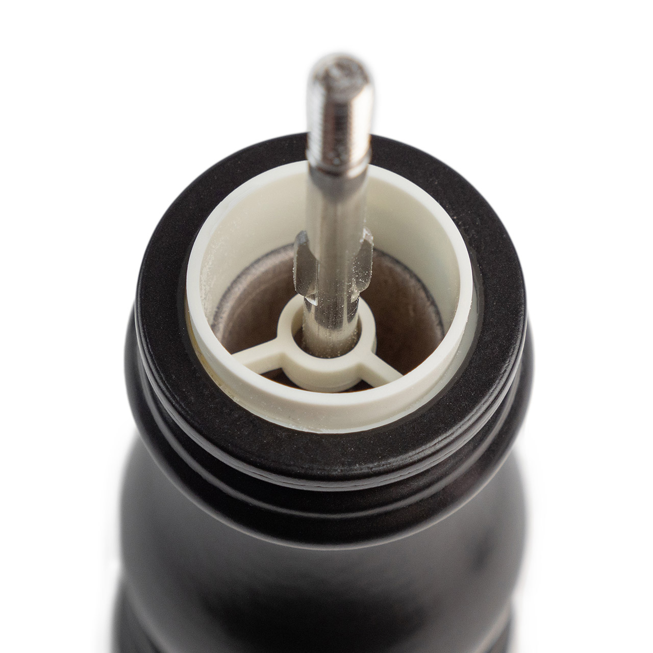 Salt mill 12 cm black satin, Adapter, Elektronik, Maschine