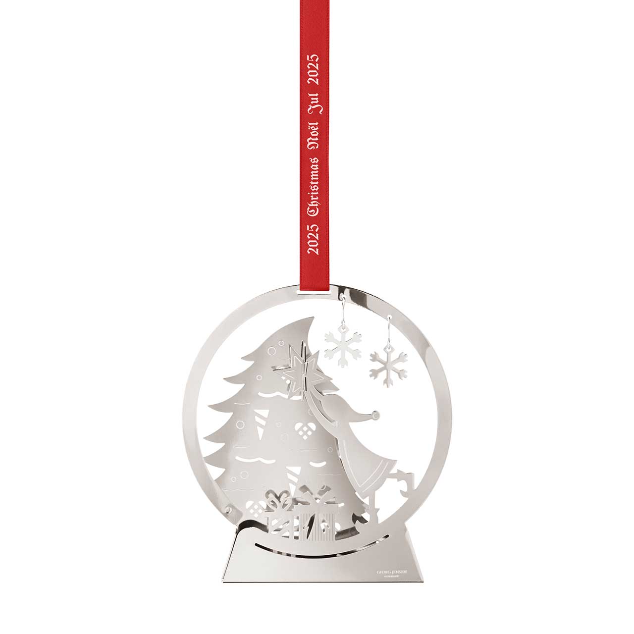 Christmas mobile 2025 Snow globe palladium