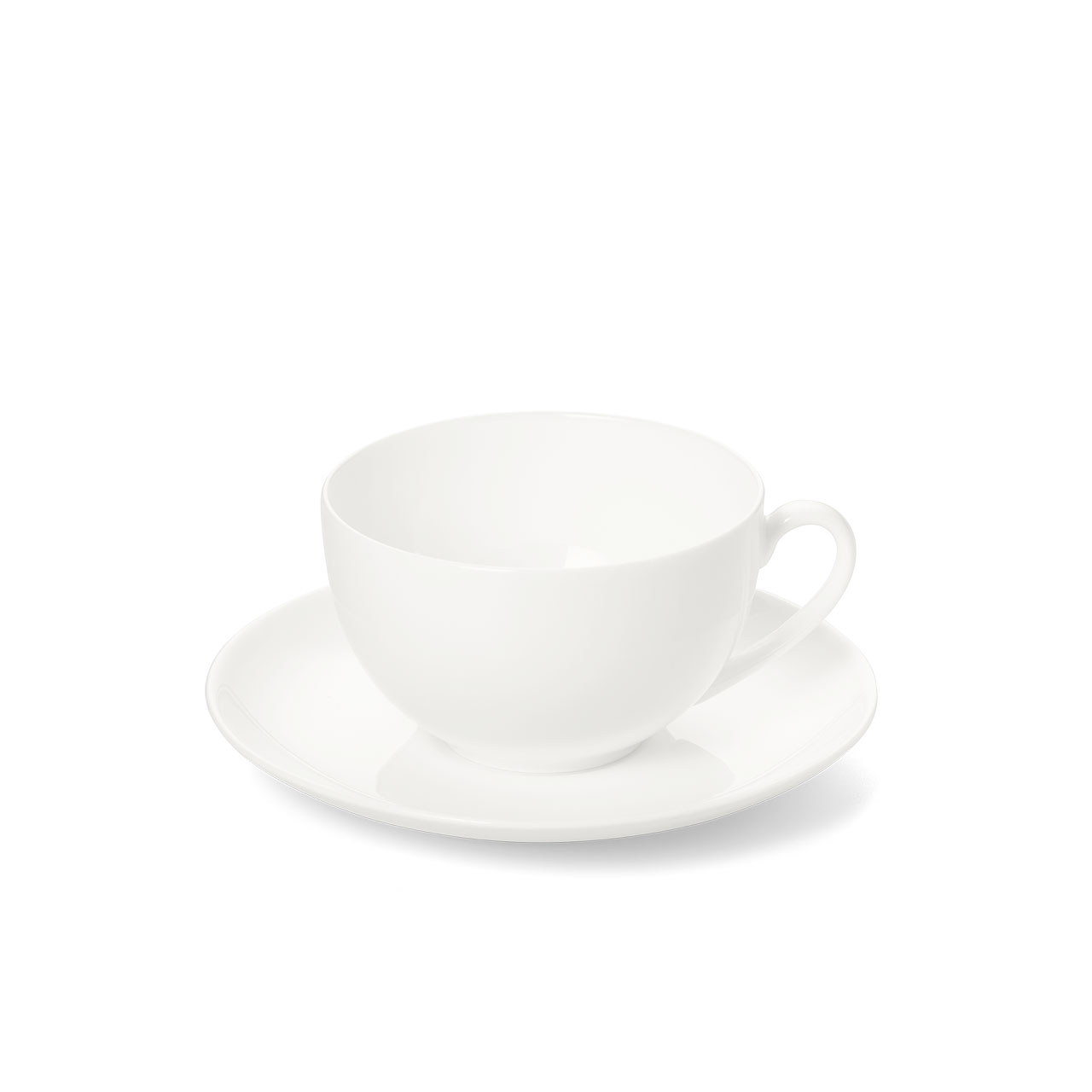 Coffee cup with saucer 0.25 l, Untertasse, Tasse