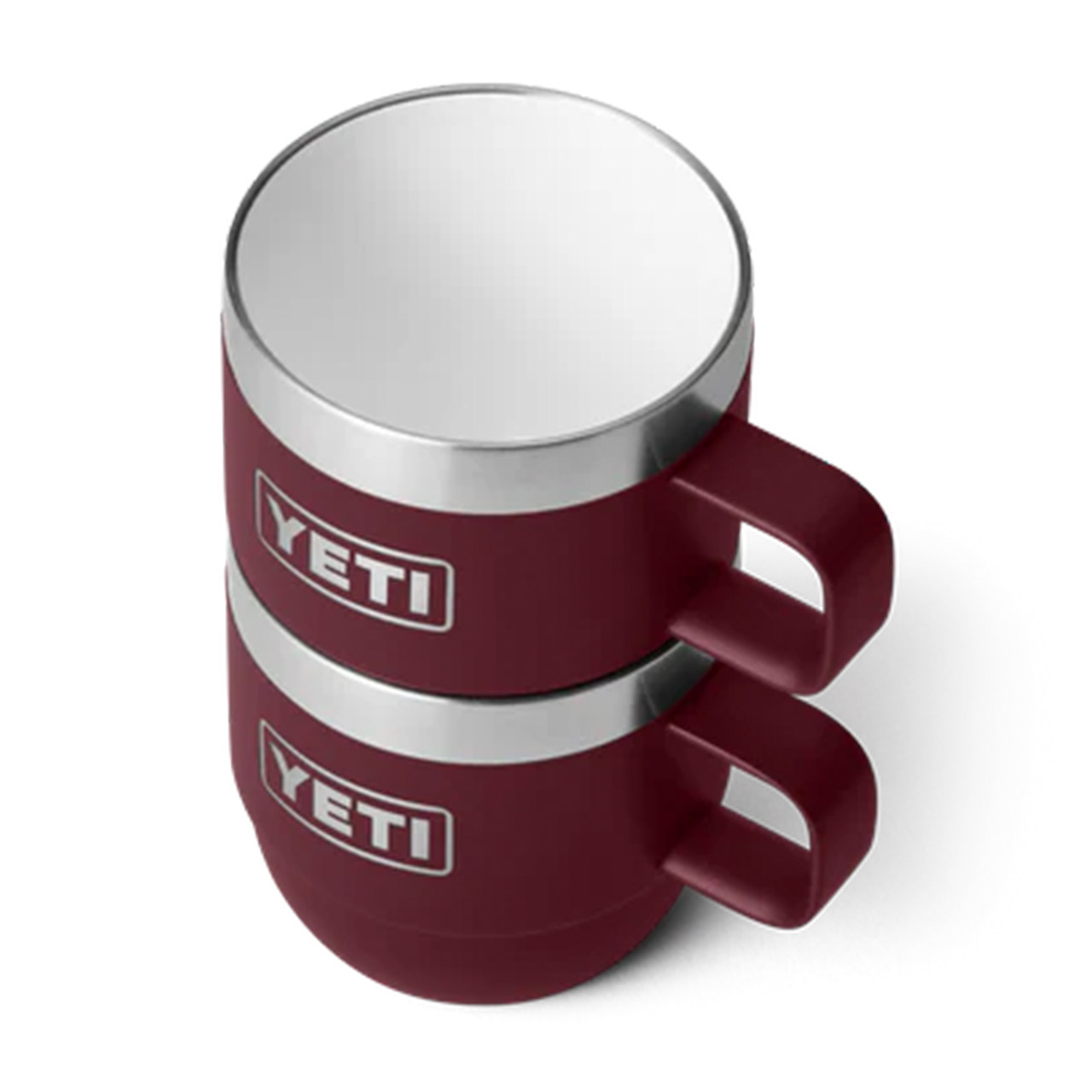 Stackable mug set 0.18 l wild wine red 2 pieces