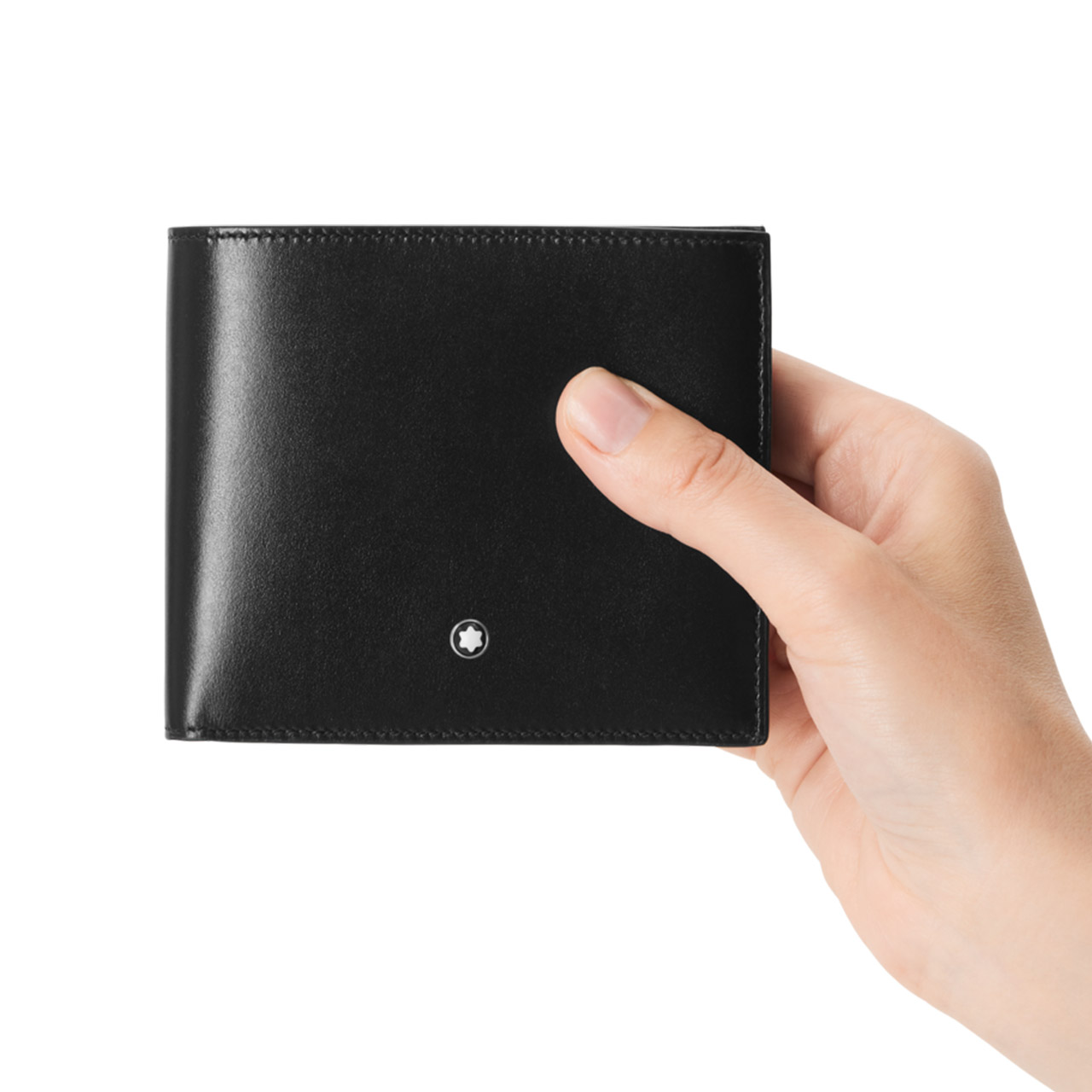 Montblanc 'Meisterstück', Brieftasche 10 Kreditkarten mit Münzfach schwarz, Zubehor, Geldbörse