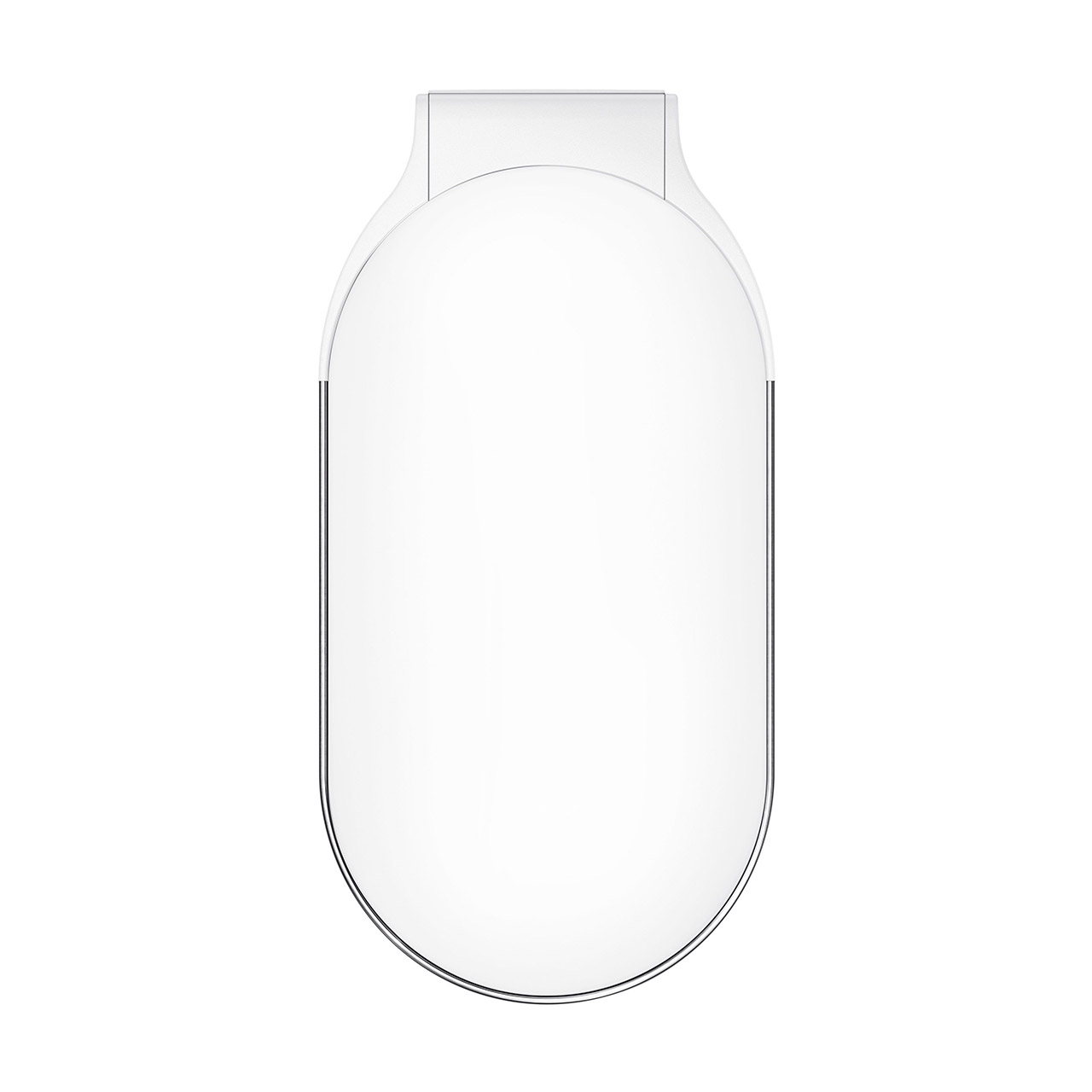 Slim pedal bin white