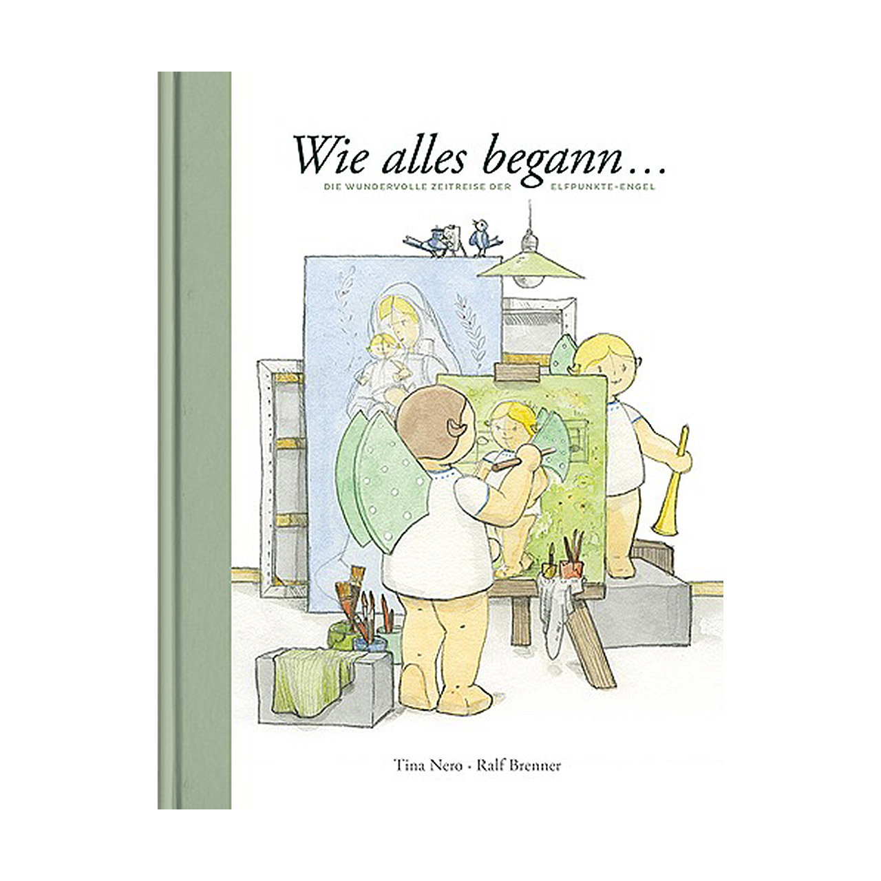 Book How it all began - The wonderful journey through time of the eleven-dot angels, Buch, Comics, Veröffentlichung, Person