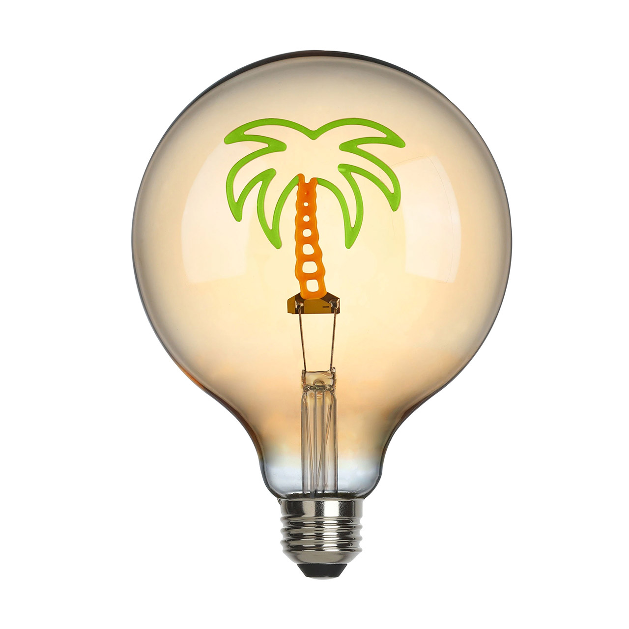 Decorative bulb LED PALM TREE amber/green, Licht, Glühbirne
