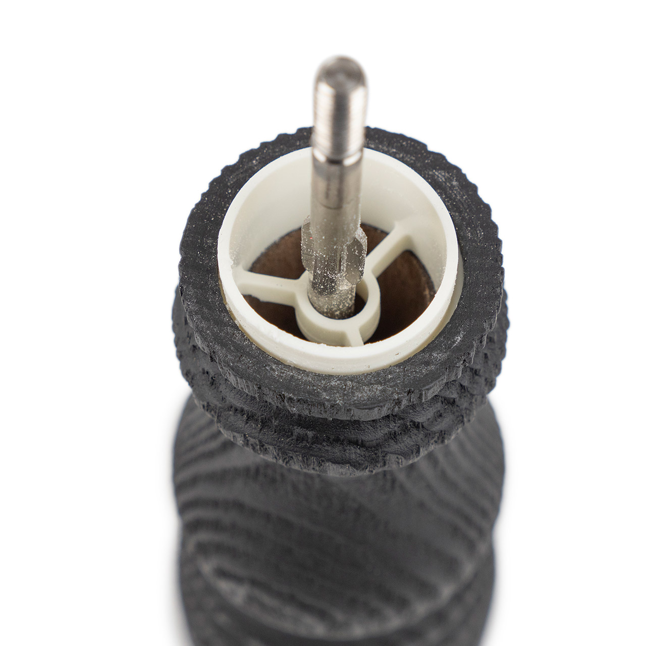 Salt mill 12 cm black natural, Leichtmetallfelge, Maschine, Reifen, Rad, Adapter