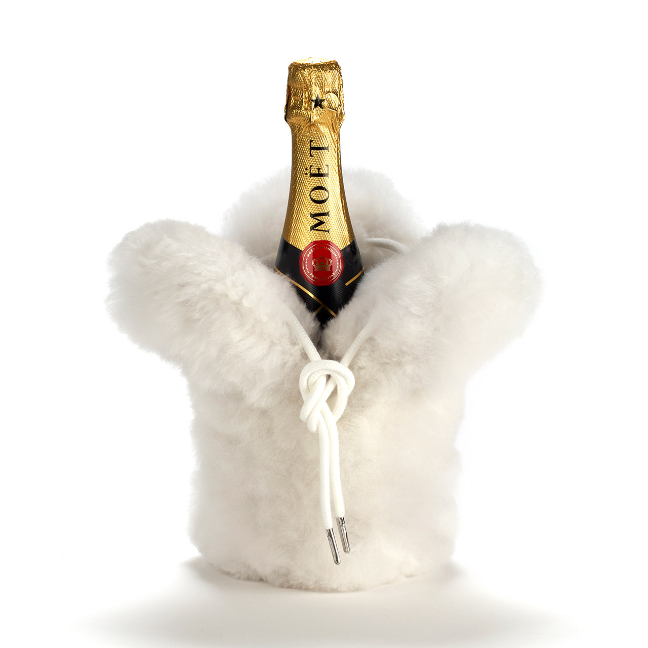 Bottle Cooler pearl white, Flasche, Bier, Getränk, Wein, Weinflasche