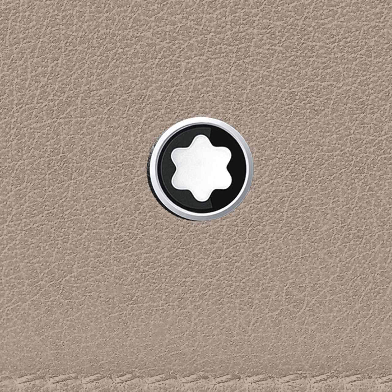 Wallet 6 cc soft selection dusty grey, Logo