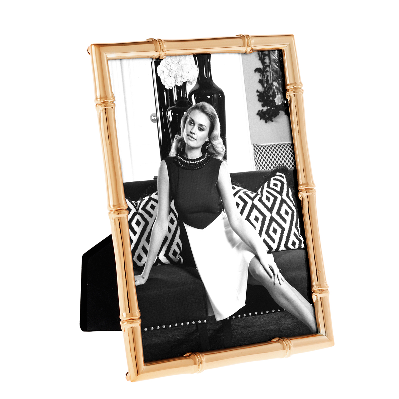 Picture Frame 14.5x19 cm rose gold finish, Erwachsener, Weiblich, Person, Frau, Photographie