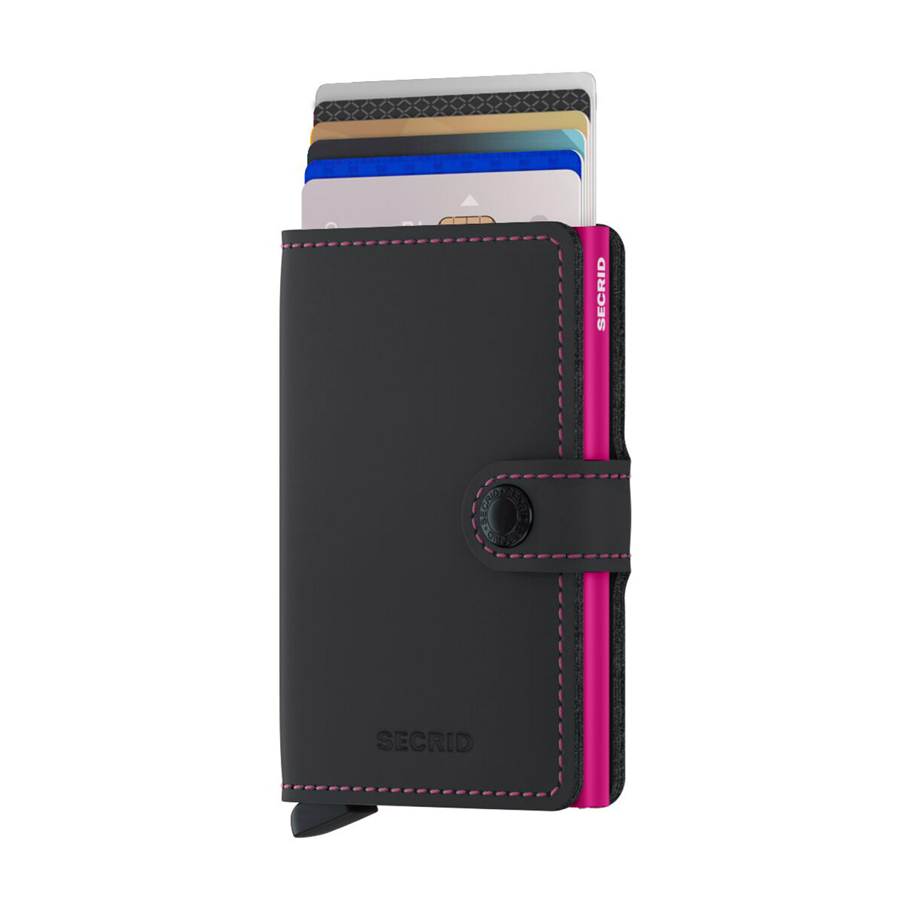 Miniwallet Matte black & fuchsia, Zubehor