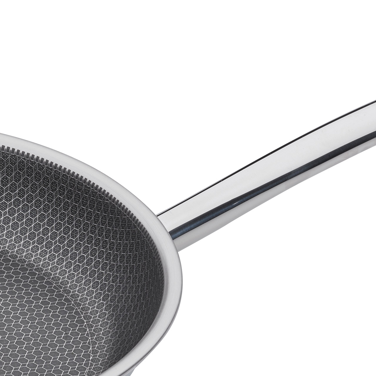 Spring 'Vulcano Cut Resist Pure', Bratpfanne XL 24 cm, Kochtopf, Kochgeschirr, Bratpfanne