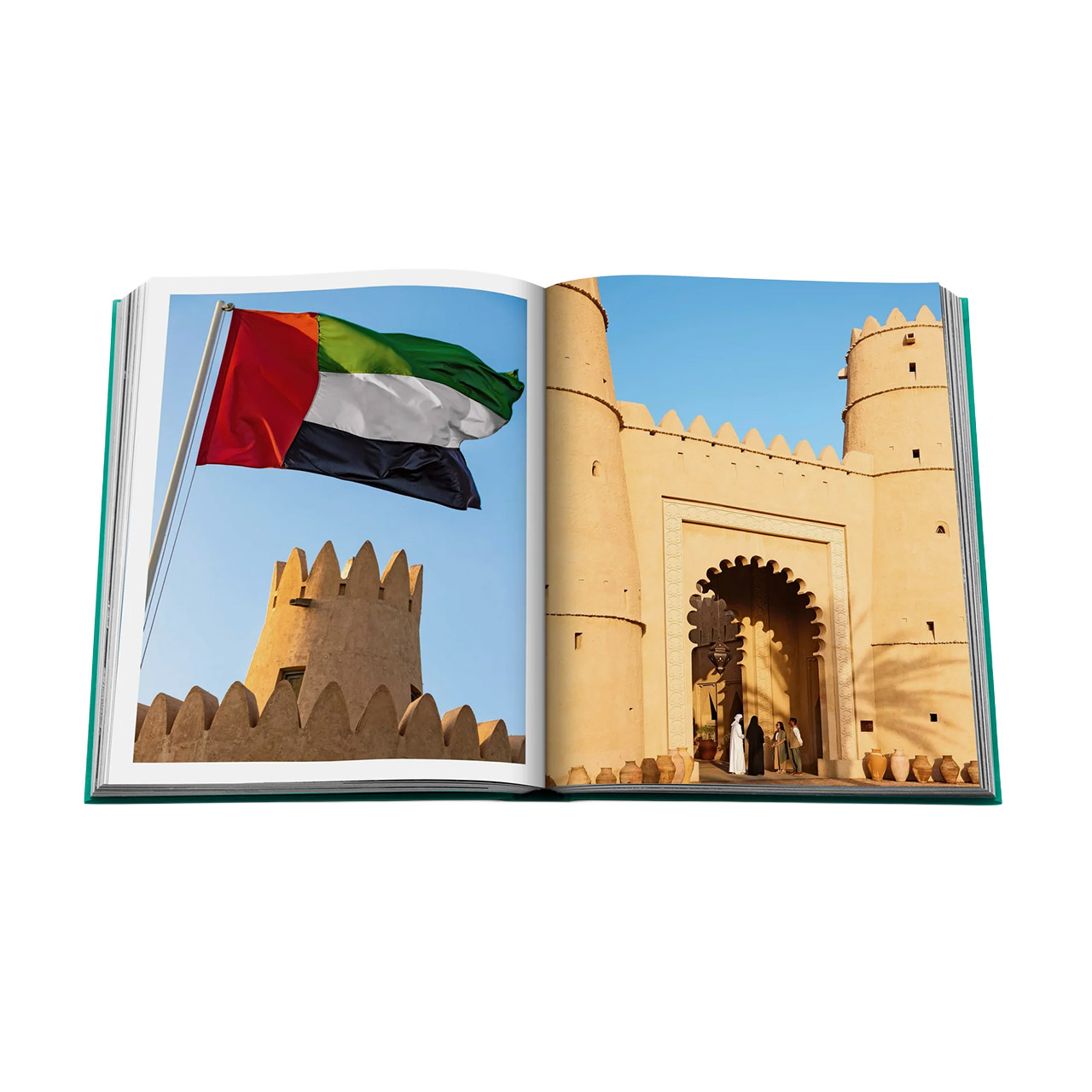 Picture Book Abu Dhabi Bright, Flagge, Person