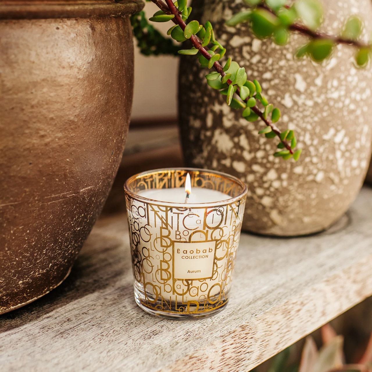 Scented Candle 8 cm Aurum