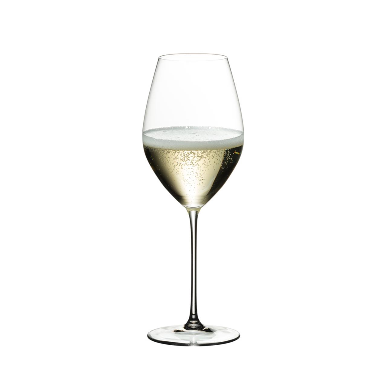 Champagne Glass 0.45 l (2 pcs.), Weinglas, Weißwein, Langstielglas, Stielglas, Klarer Glass