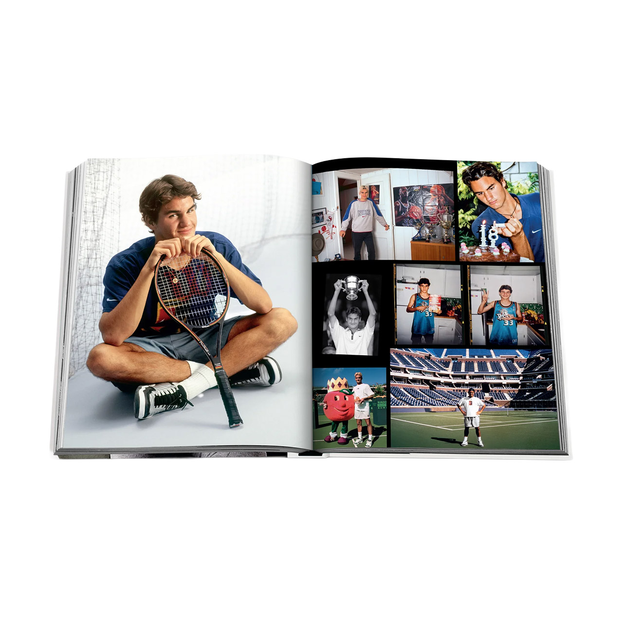 Picture Book Federer, Person, Veröffentlichung, Schuh, Buch, Tennisschläger