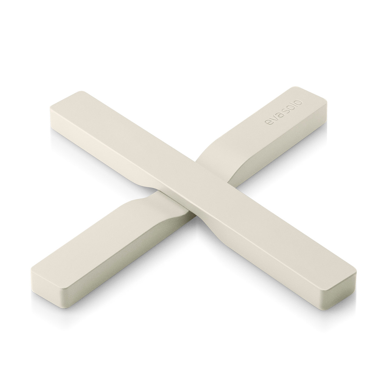 Magnetic coaster 19.5 cm coconut, Kreuz, Symbol, Rasiermesser, Waffe, Besteck