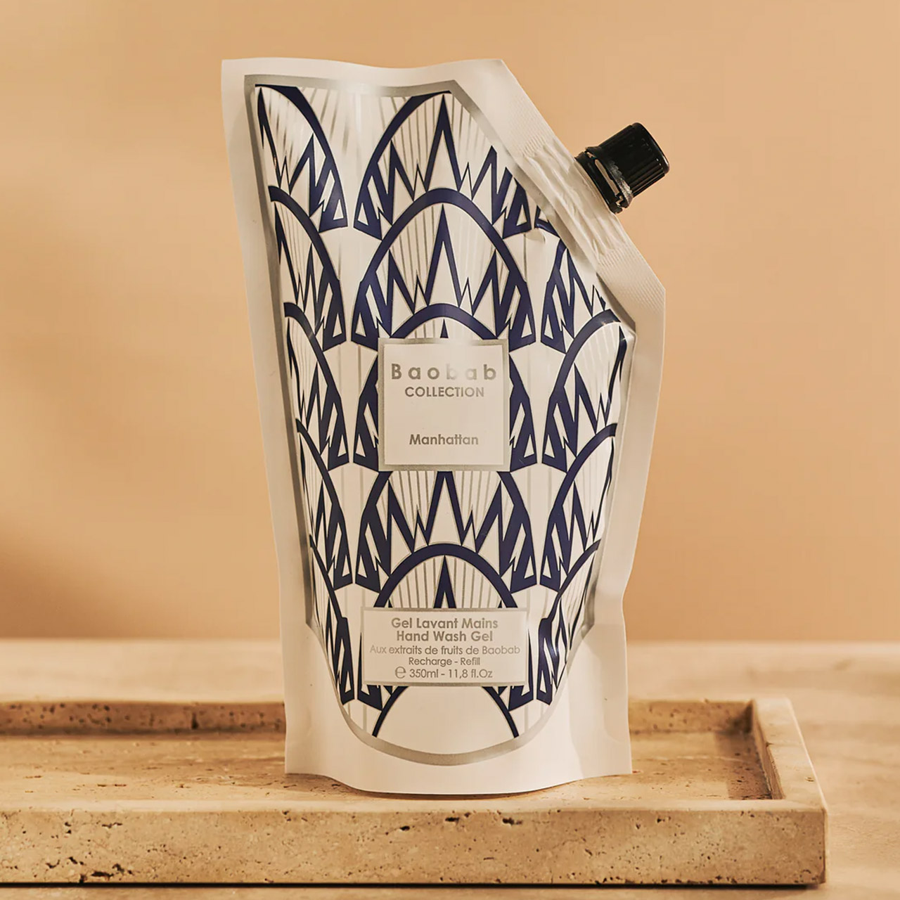 Hand wash gel refill 0.35 l Manhattan, Flasche, Kann, Zinn