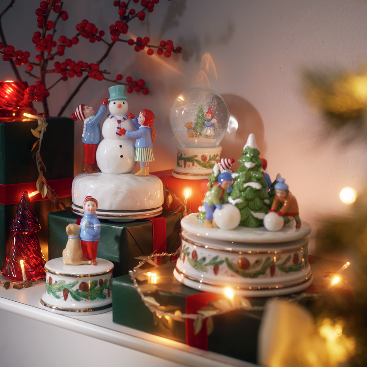 Musical box XXl “Oh, come, little children”, Zuckerguss, Leute, Person, Draußen, Natur