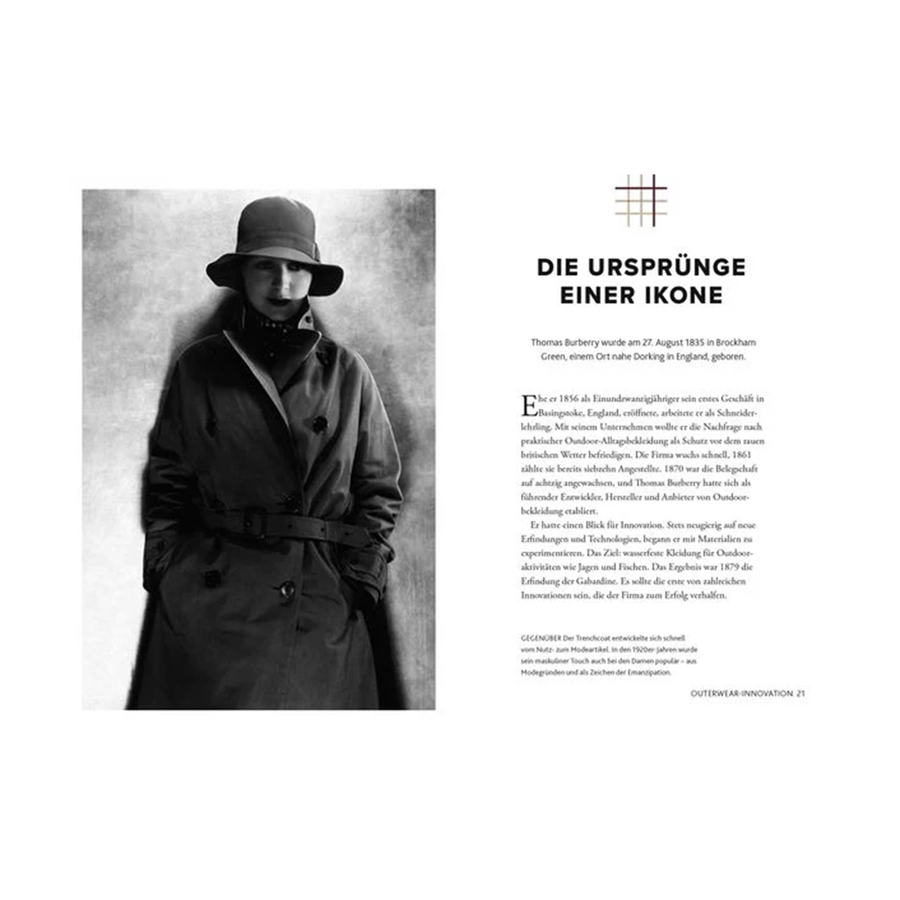 Book Little book of Burberry, Bekleidung, Mantel, Hut