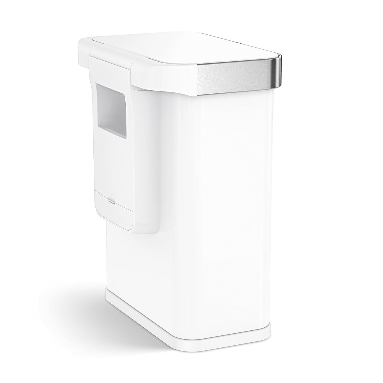Regangular sensor bin white