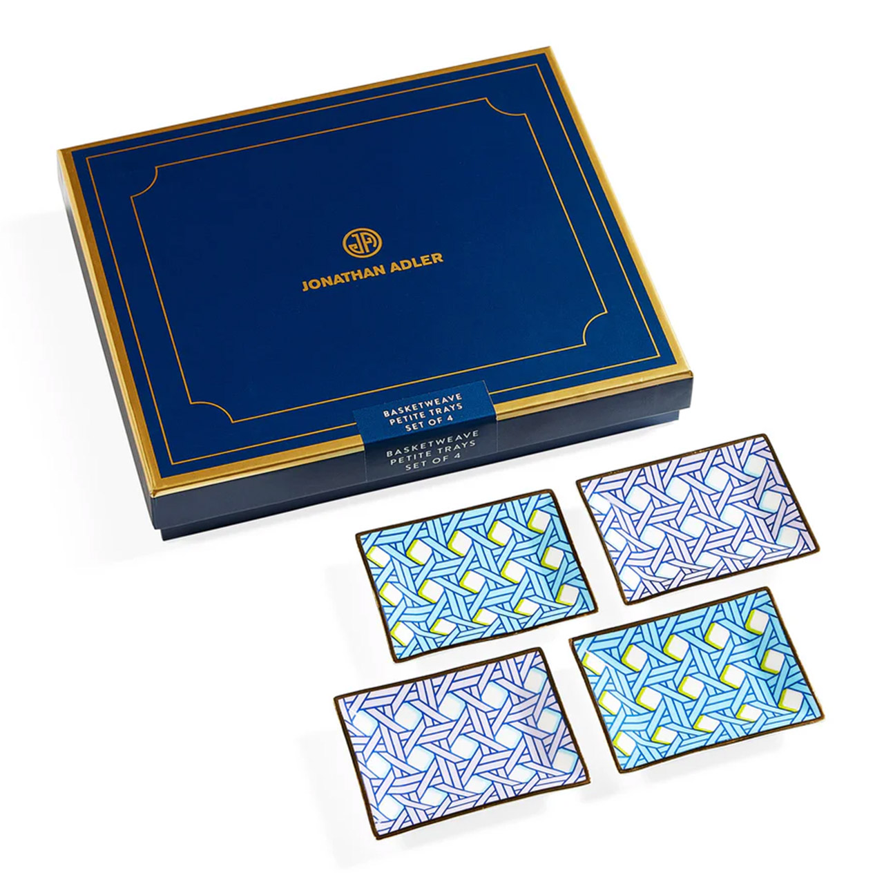 Tray small set 4 pieces, Kiste