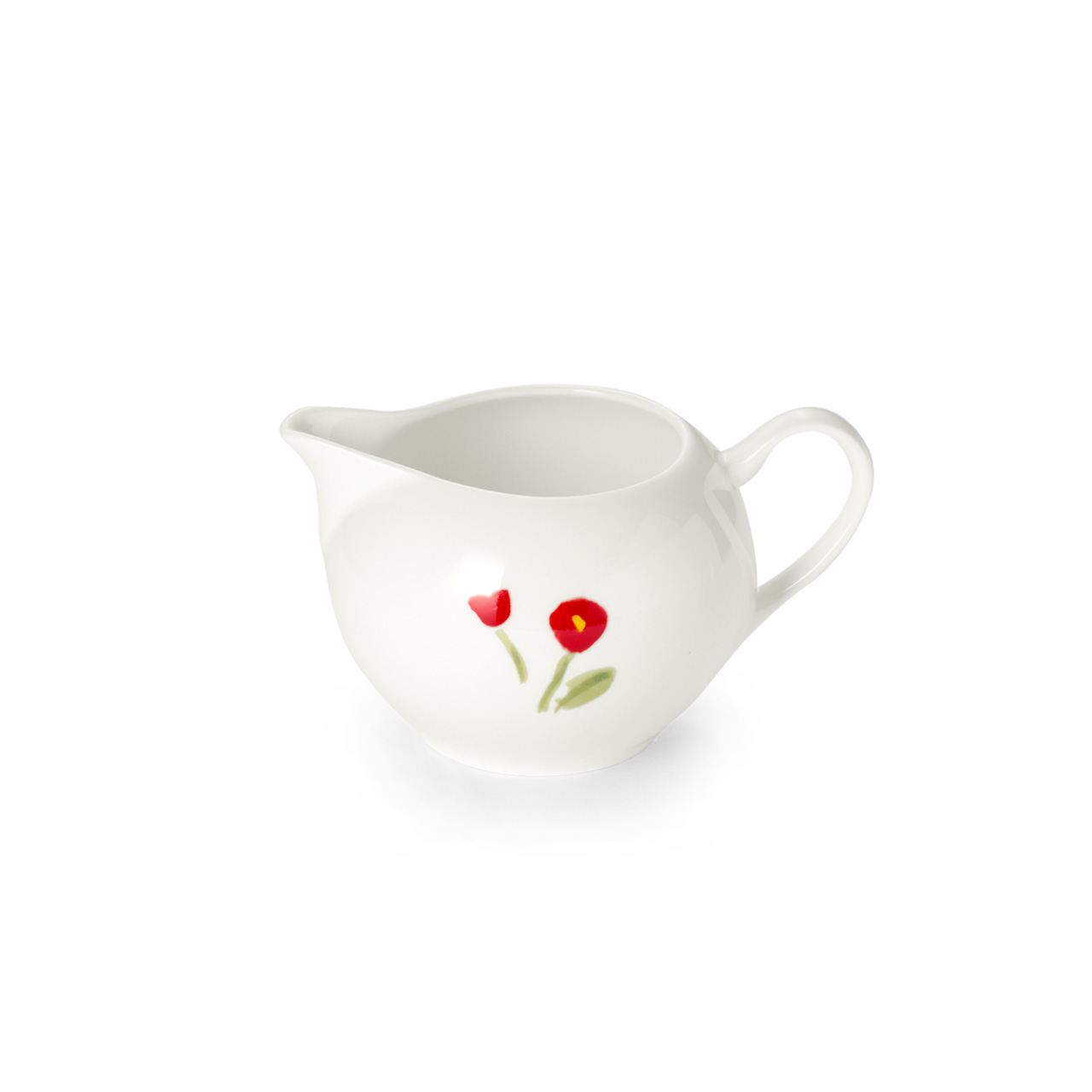 Creamer round 0.30 l red, Kanne, Kunst, Porzellan, Töpferei
