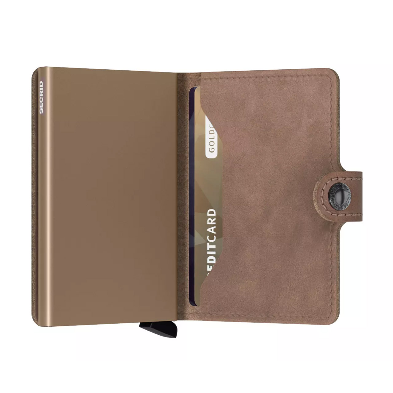Miniwallet Vintage taupe