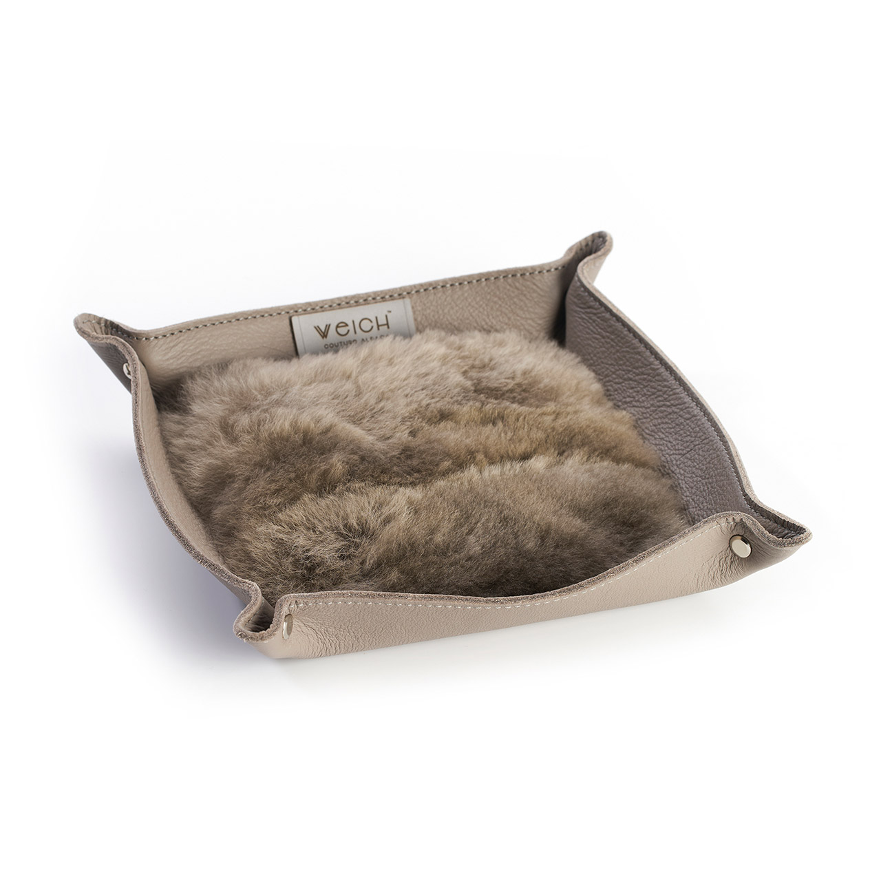 Valet tray silver gray, Kissen, Dekoration für Zuhause, Zubehör, Tasche, Handtasche