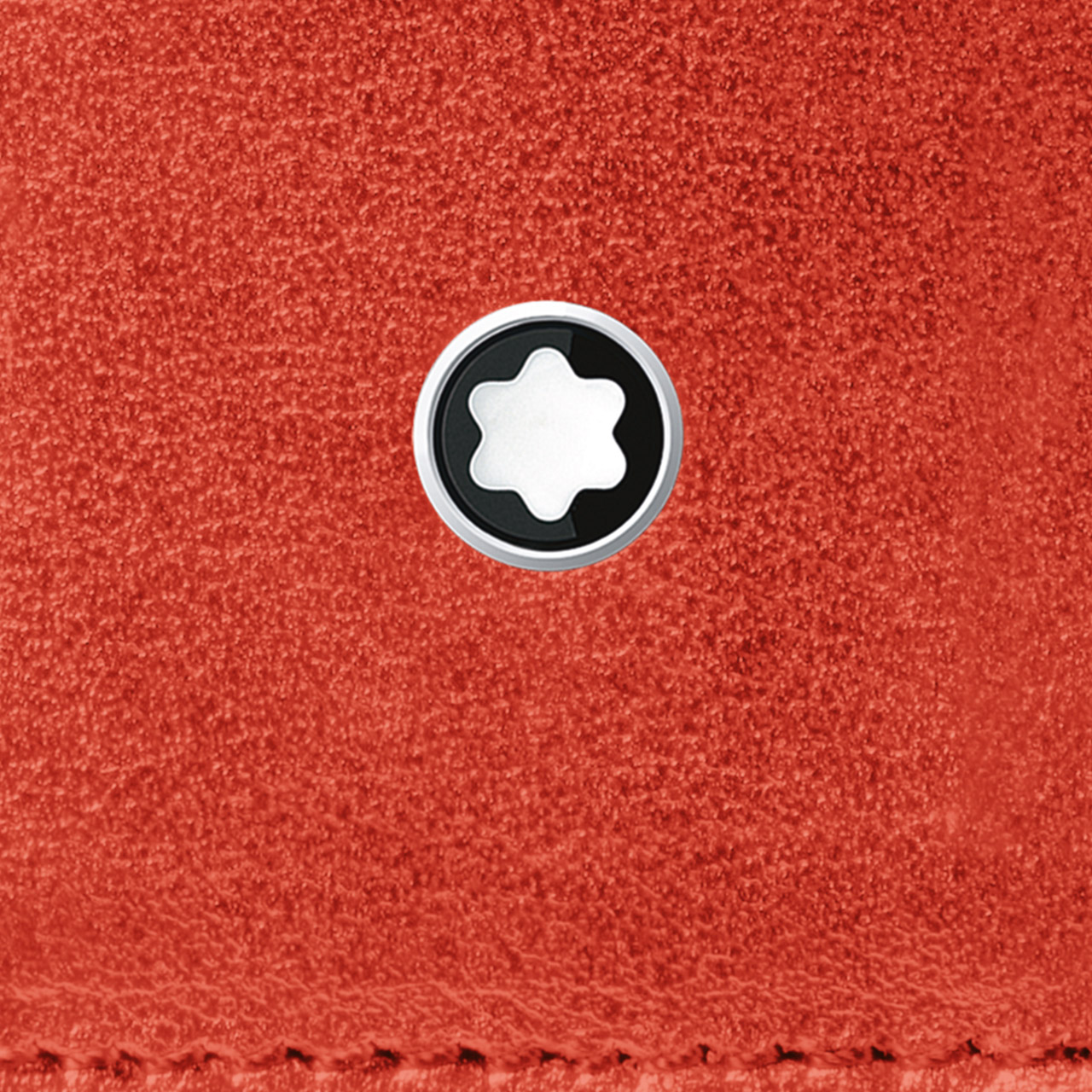 Pouch for 2 Pens coral, Logo