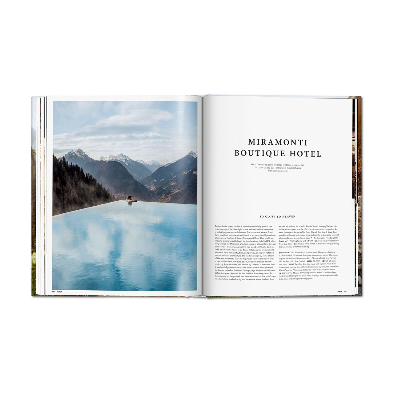 Great Escapes Alps The Hotel Book, Publikation, Werbung, Buch, Plakat
