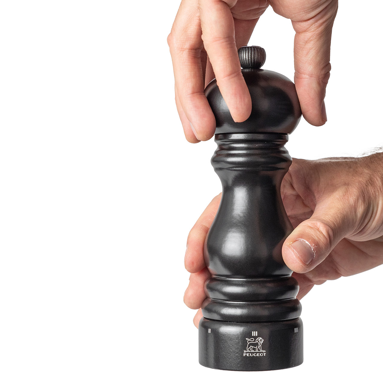 Salt mill 18 cm black satin, Flasche, Kosmetik, Parfüm